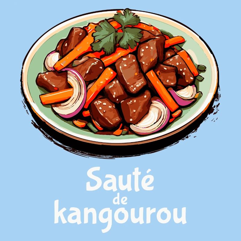 Kangaroo Stir-Fry - Plain Text