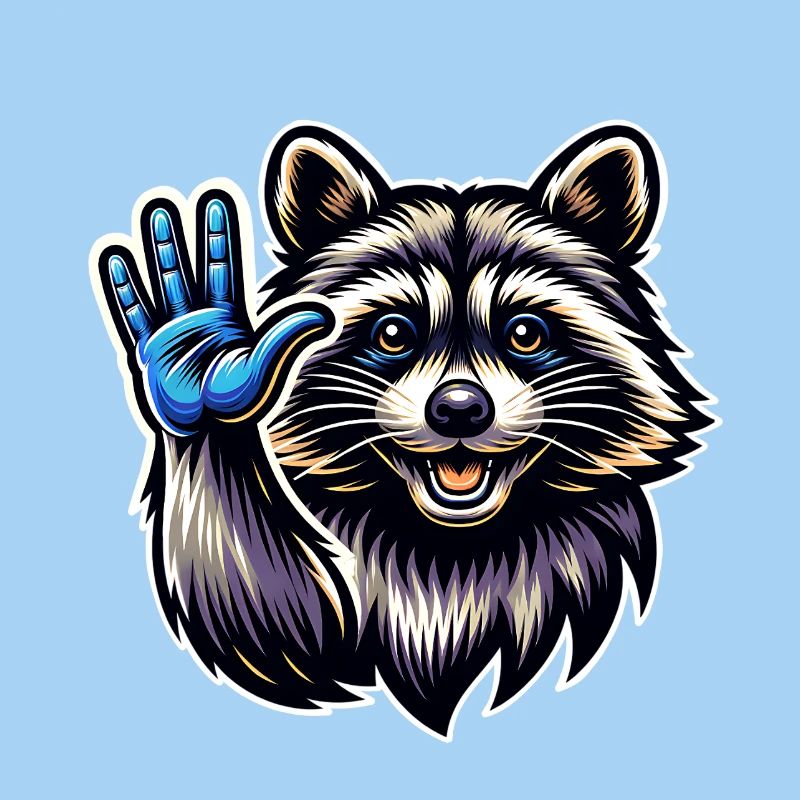 Waschbär
