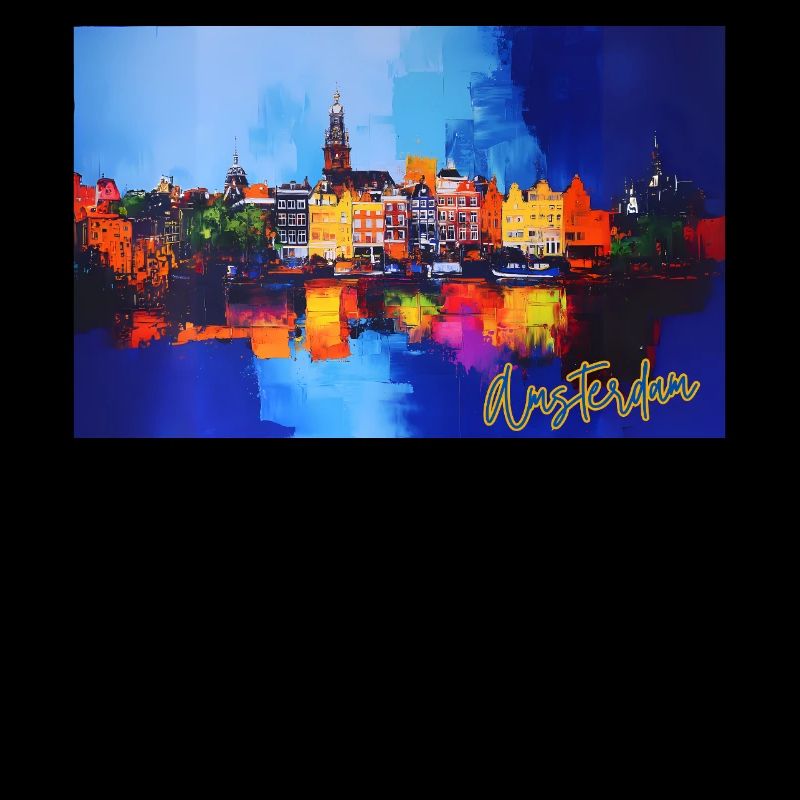 Amsterdam Gemälde Geschenk