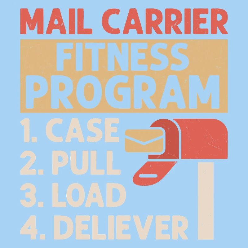 Mail Carrier Fitness Program Postal Worker Mail
