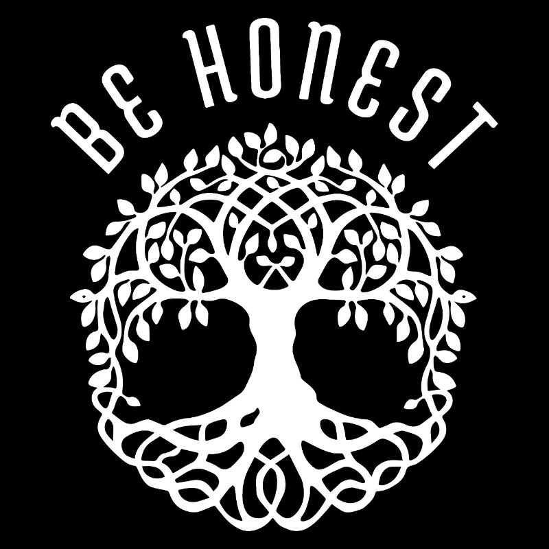 Be Honest Yggdrasil Circle white