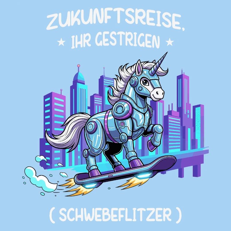 Cyber-Einhorn-Reise
