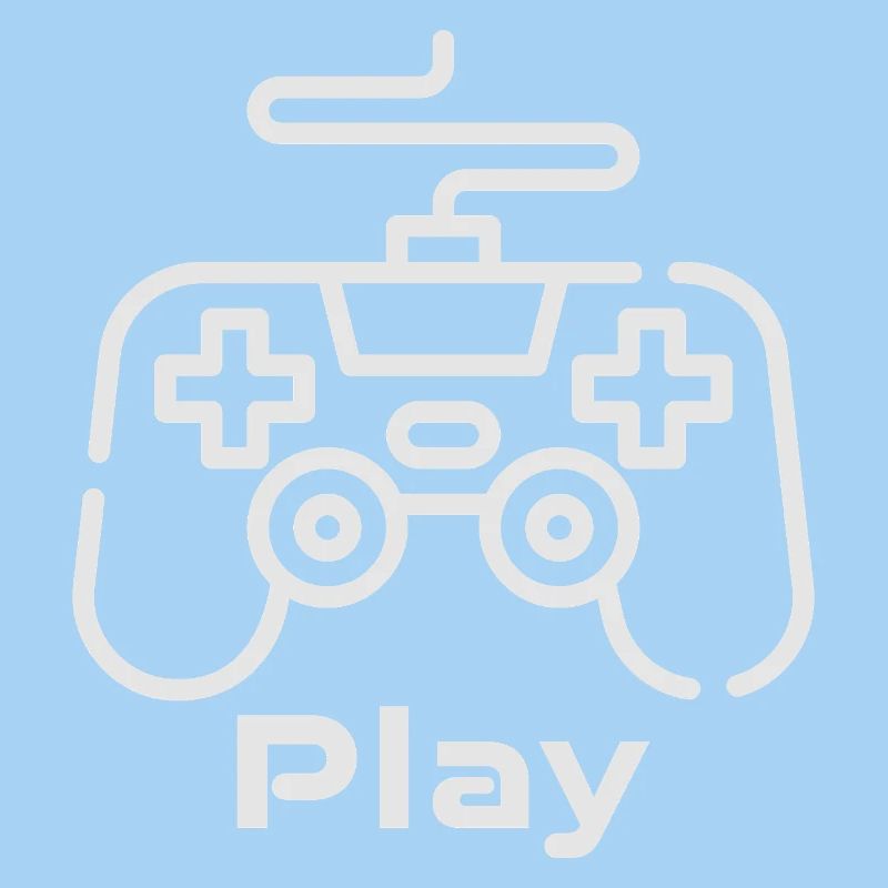 Illustration de manette de jeu rétro
