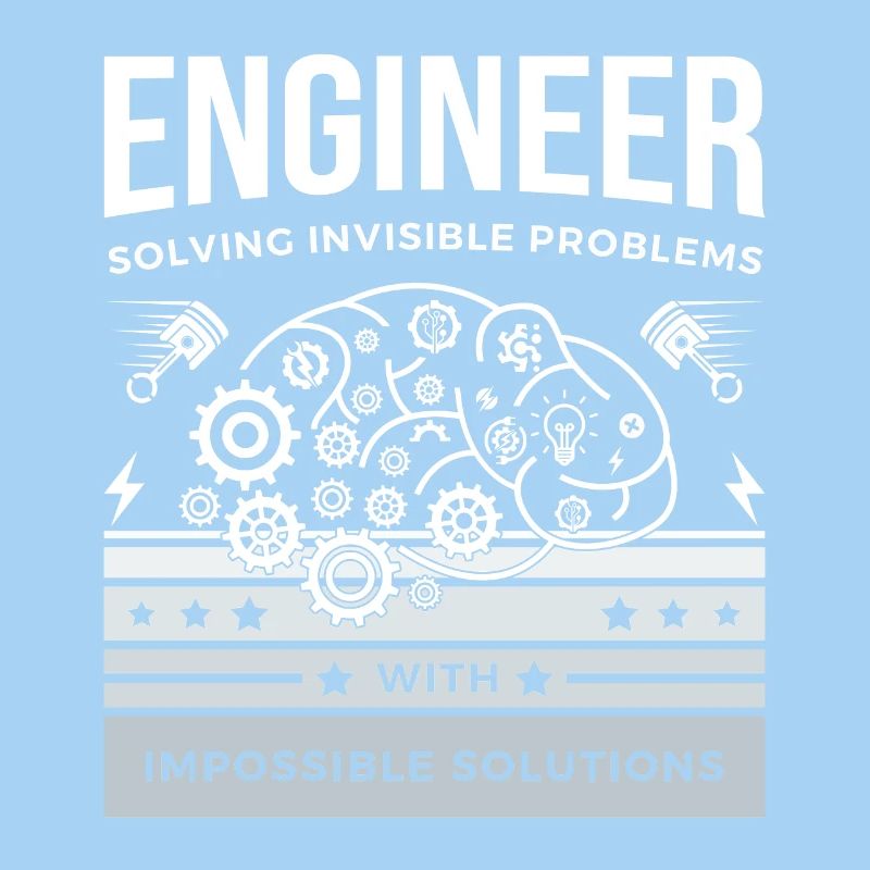 ENGINEER – Solving Invisible Problems T-Shirt