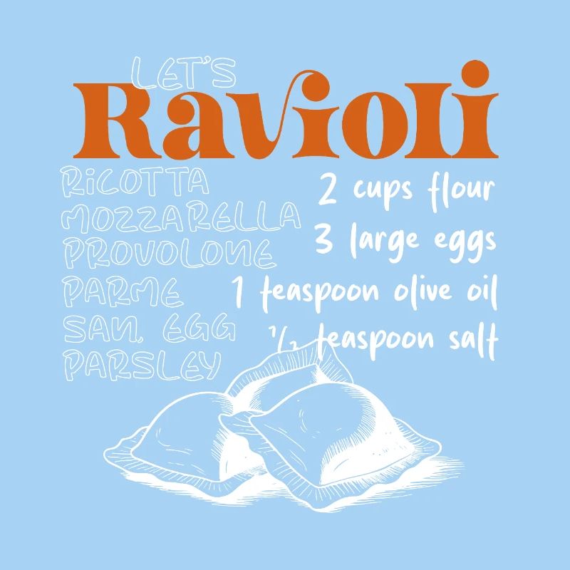 Let's Ravioli - Das Rezept