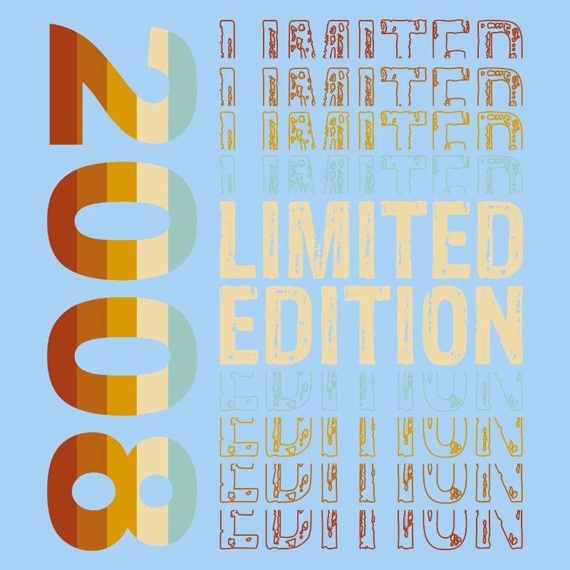 Edition limitée 2008 Édition couleur Impression graphique 18.