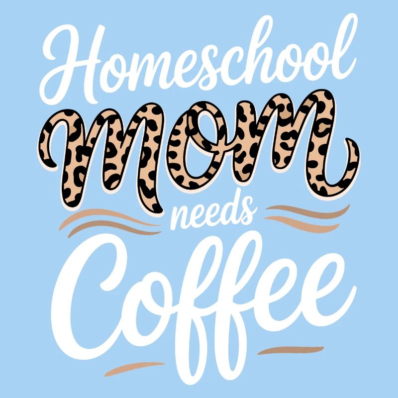 Homeschool-Mutter liebt Kaffee
