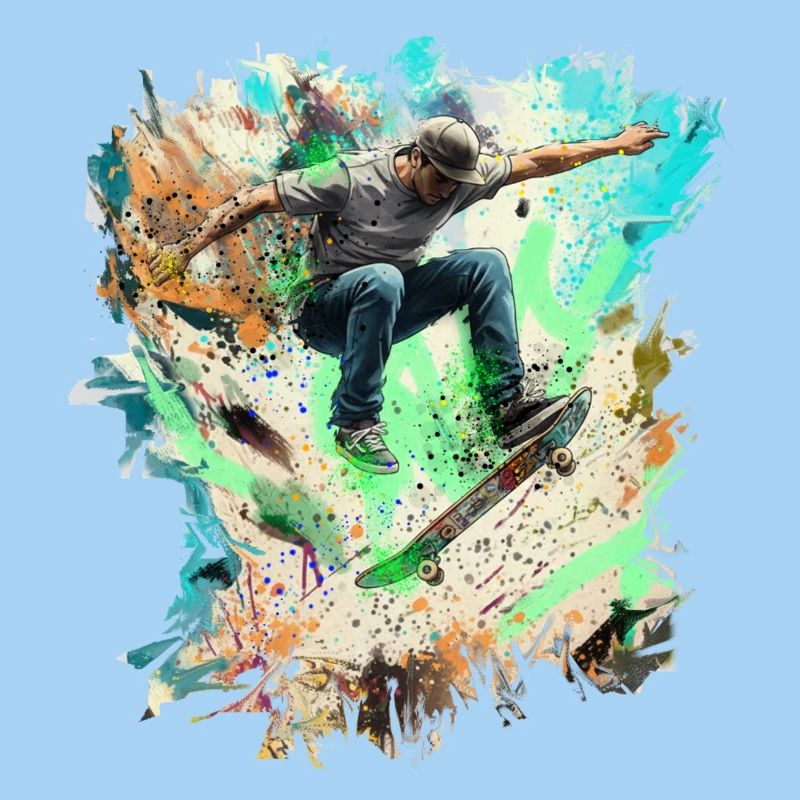 skateboarden