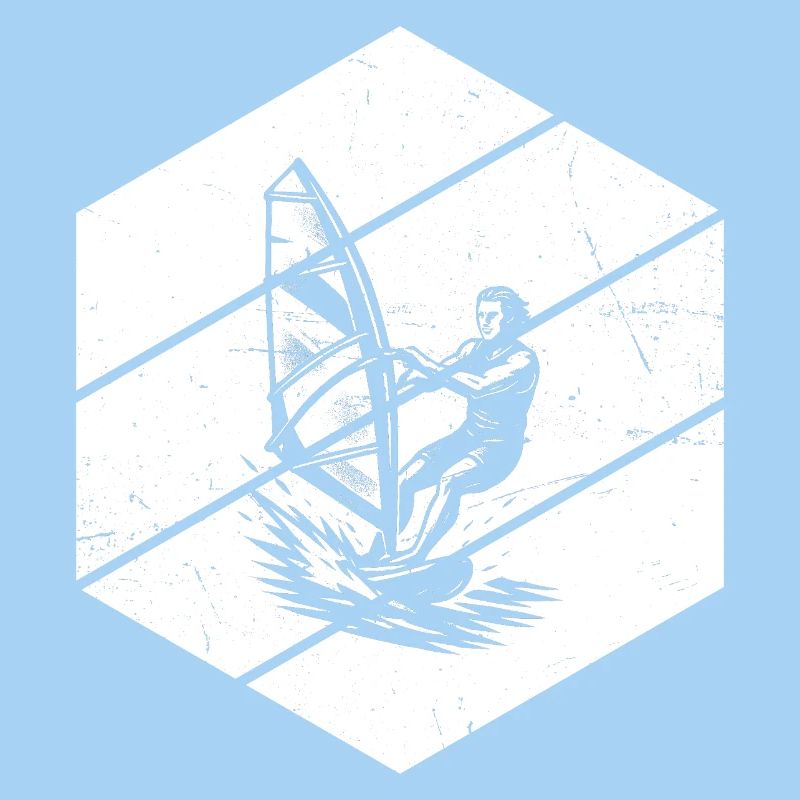 Klare Windsurfing Botschaft