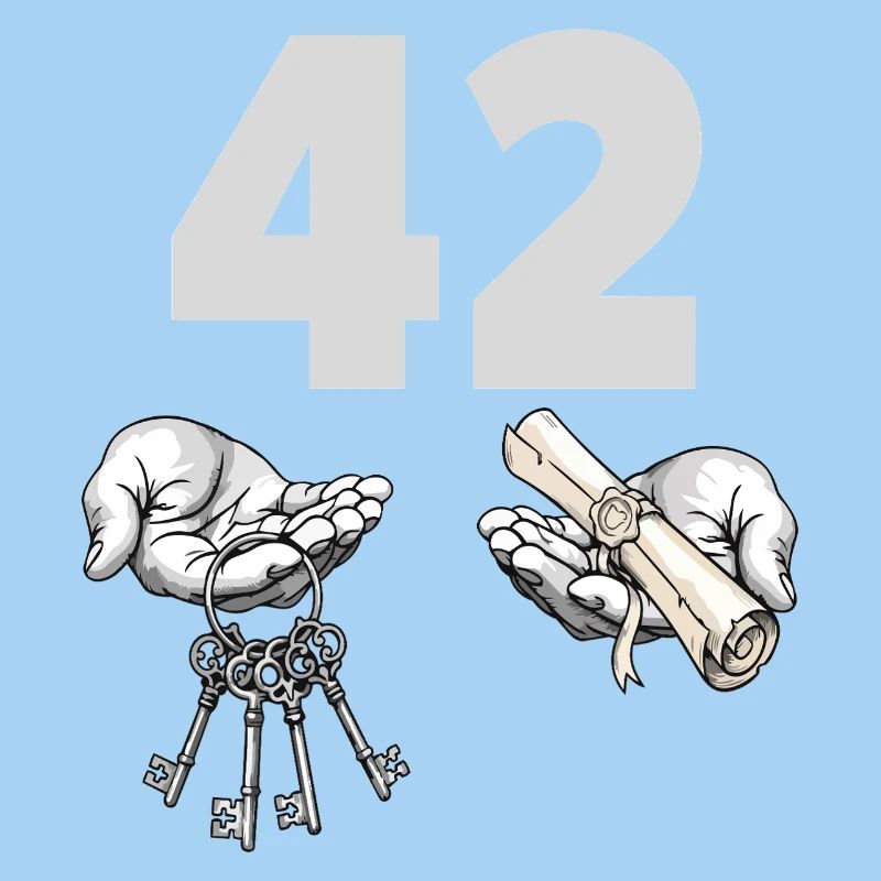 Quarante-deux clés et rouleau