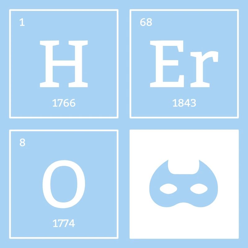 HERO Maske Superheld Elemente Geschenk