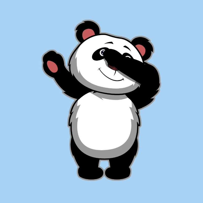 Dabbing Panda Bear - Dab Panda