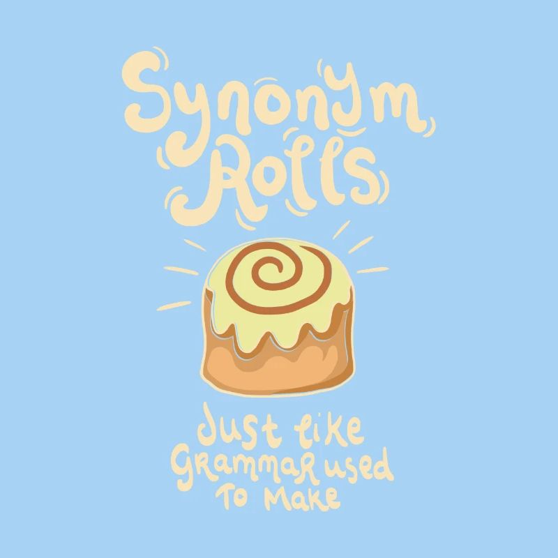 Synonym Rolls Wortspiel Geschenk Englisch Lehrer