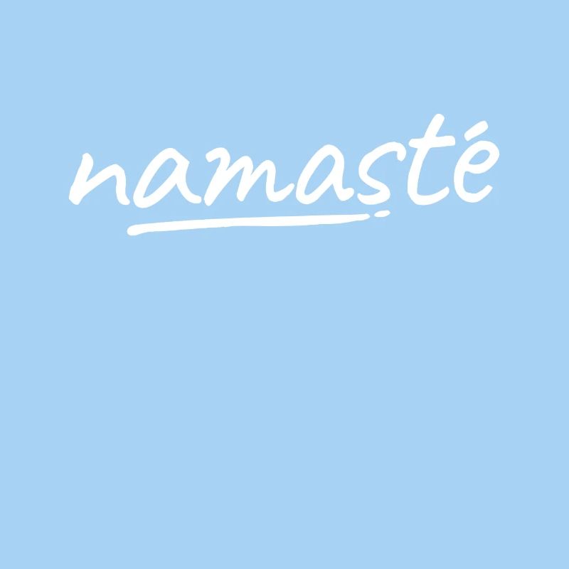 Namaste - white