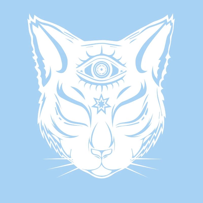 Cat with the third eye - above-ground
