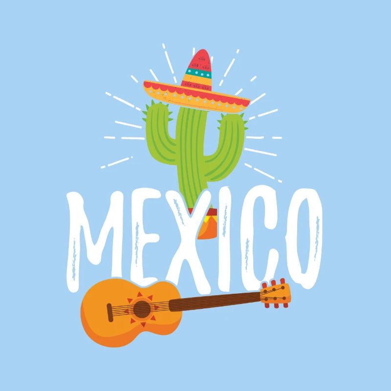Mexique cadeaux de vacances et design