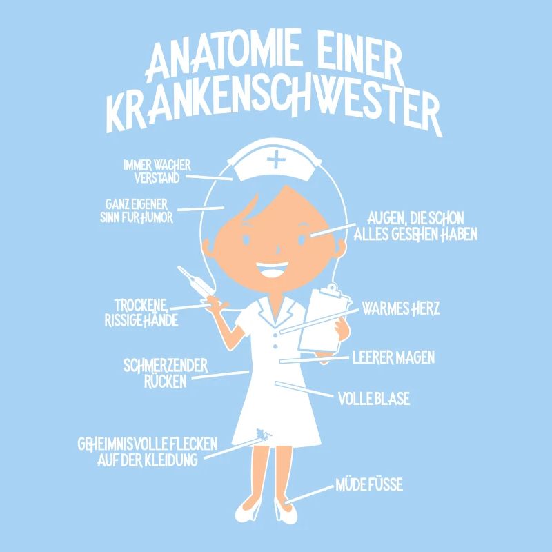 Anatomie einer Krankenschwester - Geschenk
