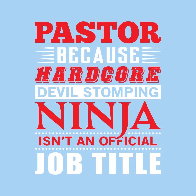 Pastor devil stomping Ninja