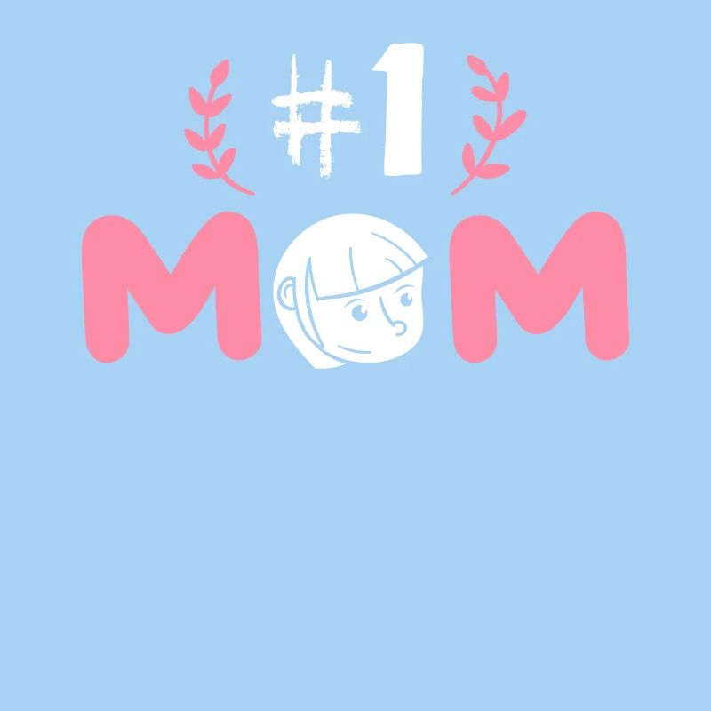 #1 Mom Mutter Muttertag Liebe Geschenk Idee