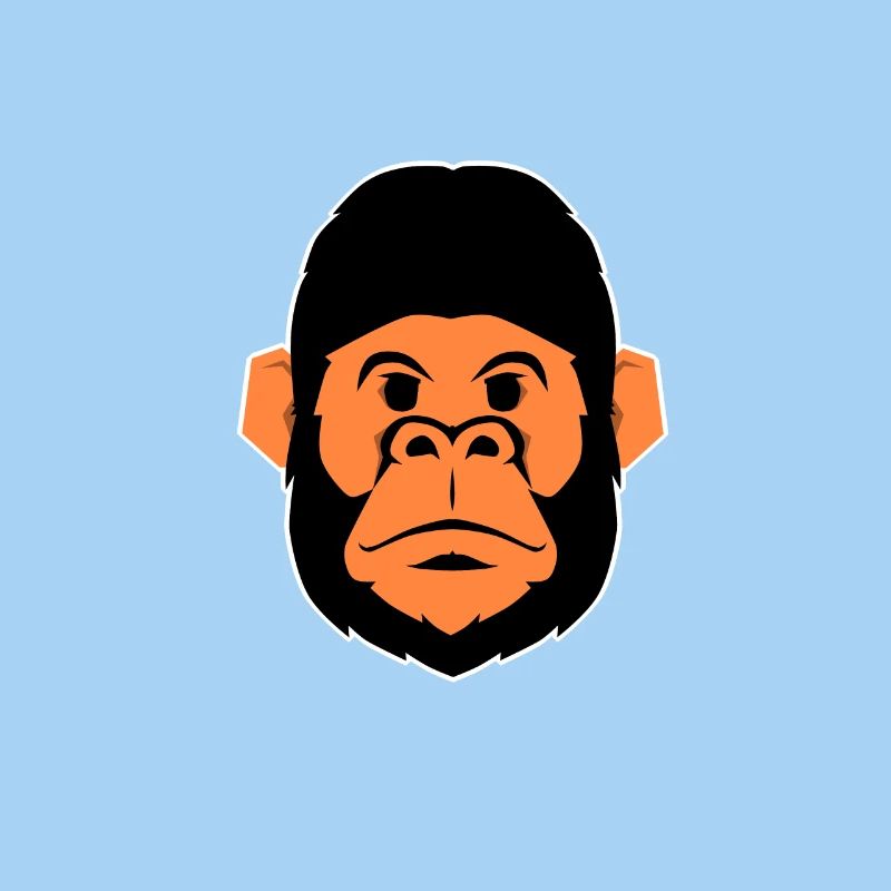 Monkey - Gorilla - Face - Animal - Gift