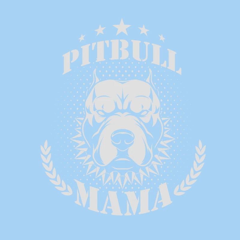 Pit bull mum