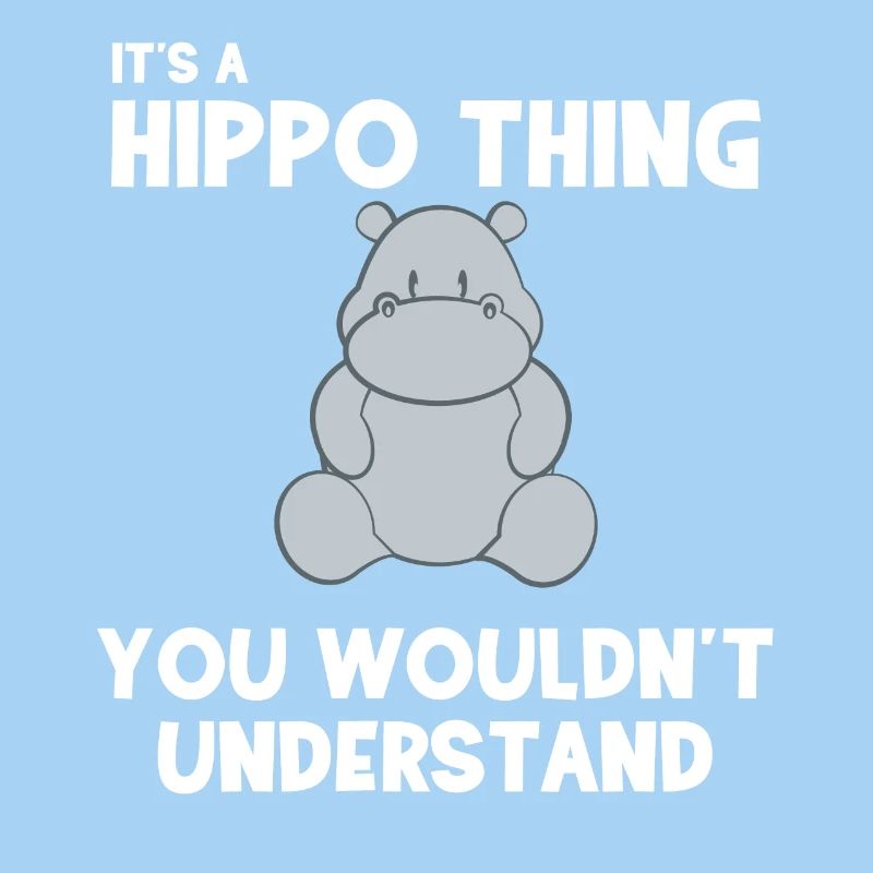 Hippopotame - Hippopotames - Hippofan - Cadeau