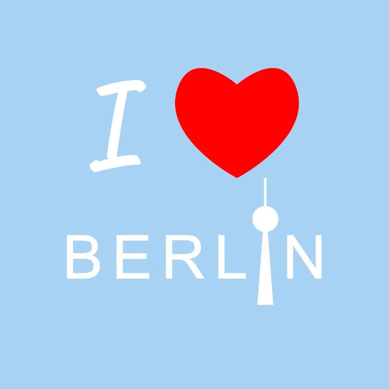 J'aime le cadeau de conception de chemise de Berlin