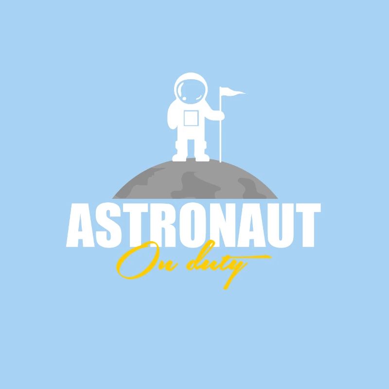 Astronaut im Einsatz Geschenk