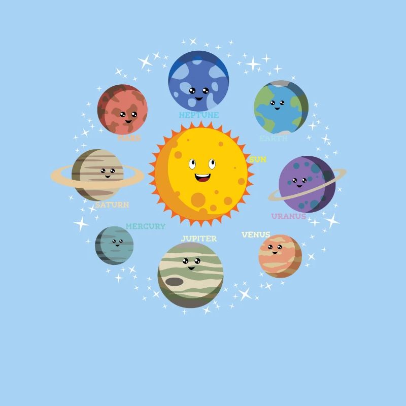 Planètes du système solaire - Galaxy Spaceman Gift