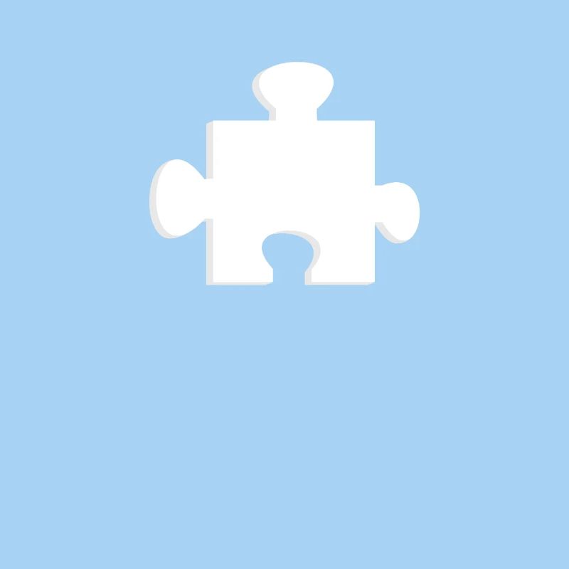 Solution de la reine de la reine du puzzle à pièces blanches