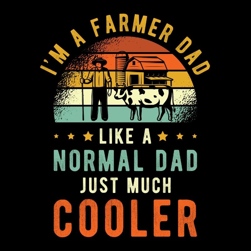 Landwirt Papa Bauer Vater Geschenk