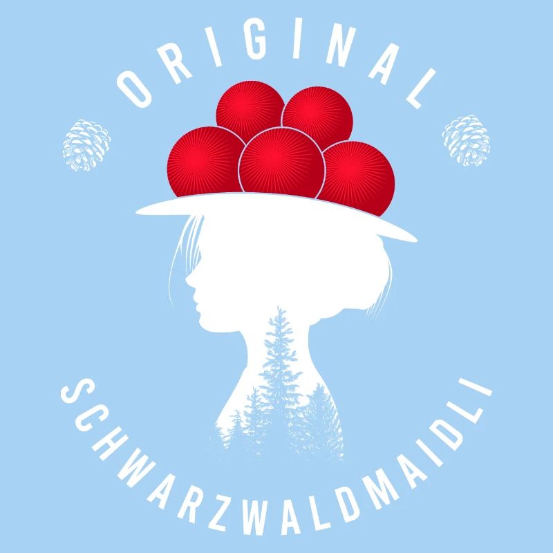 Original Schwarzwaldmädel Bollenhut Schwarzwald
