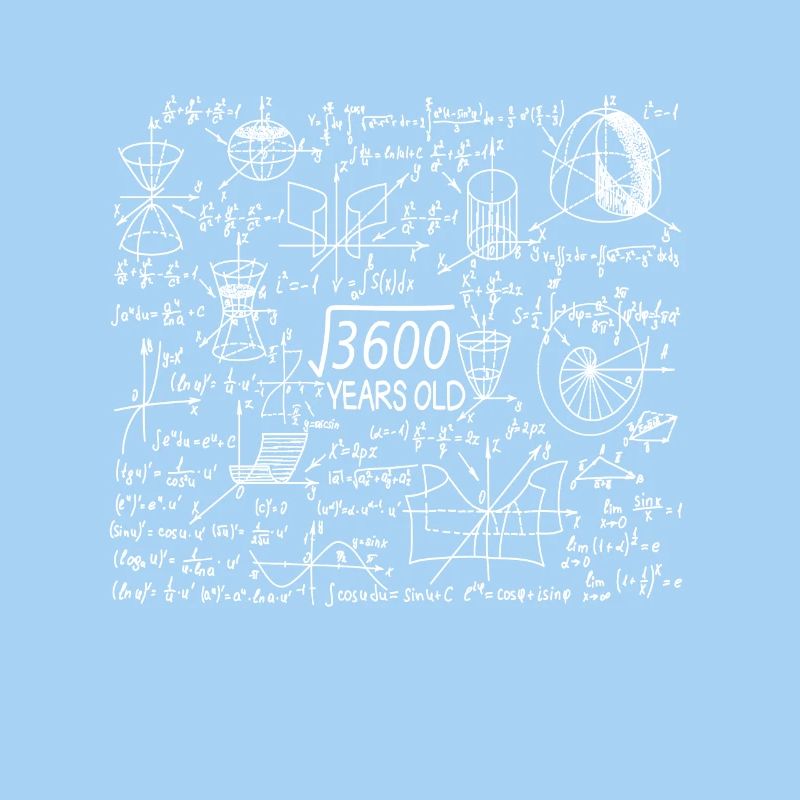 60th Birthday Math Mathematician