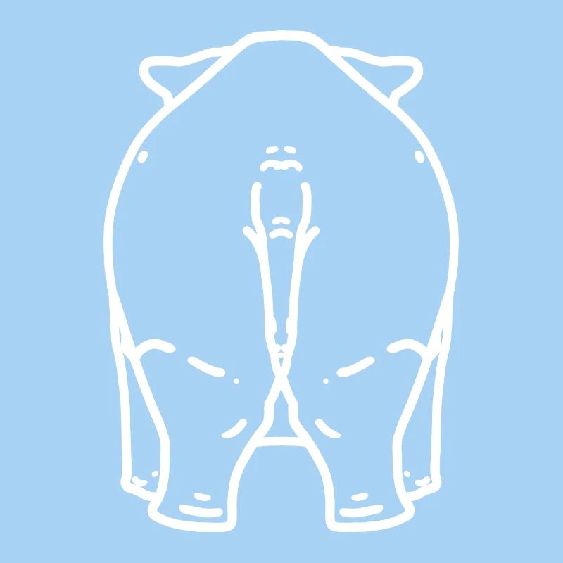 Nashorn Hintern