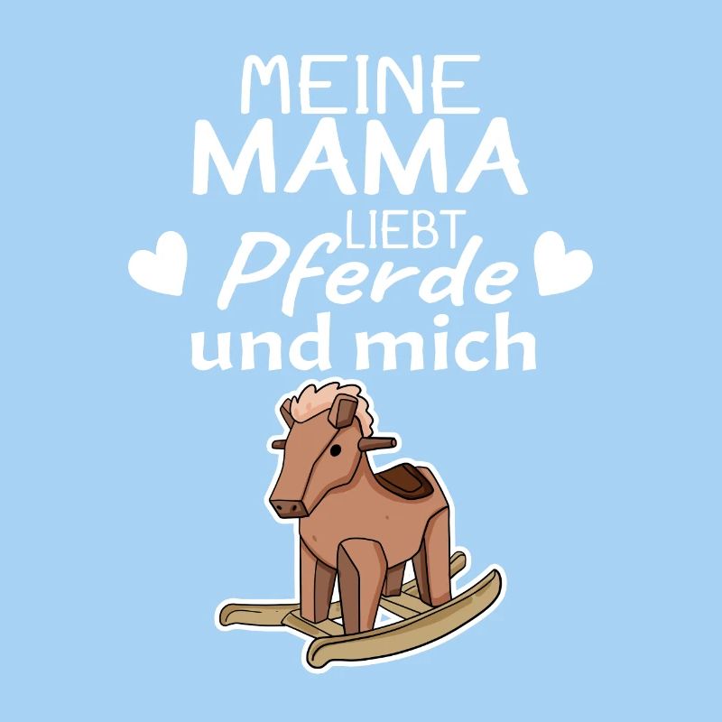Mama Mutter Pferde Liebe Geschenk Kleinkind