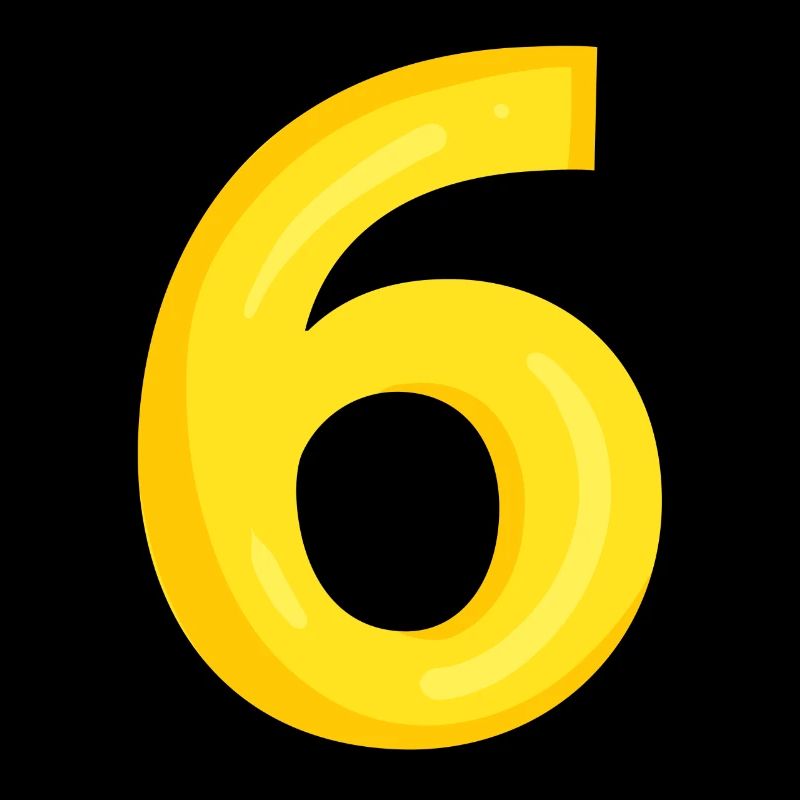 6 yellow