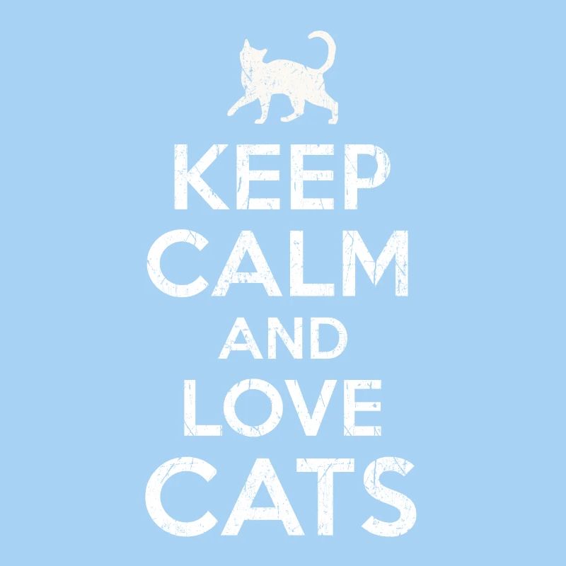 Keep calm Katze