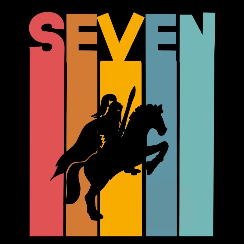 7 ans chevalier anniversaire d’enfant