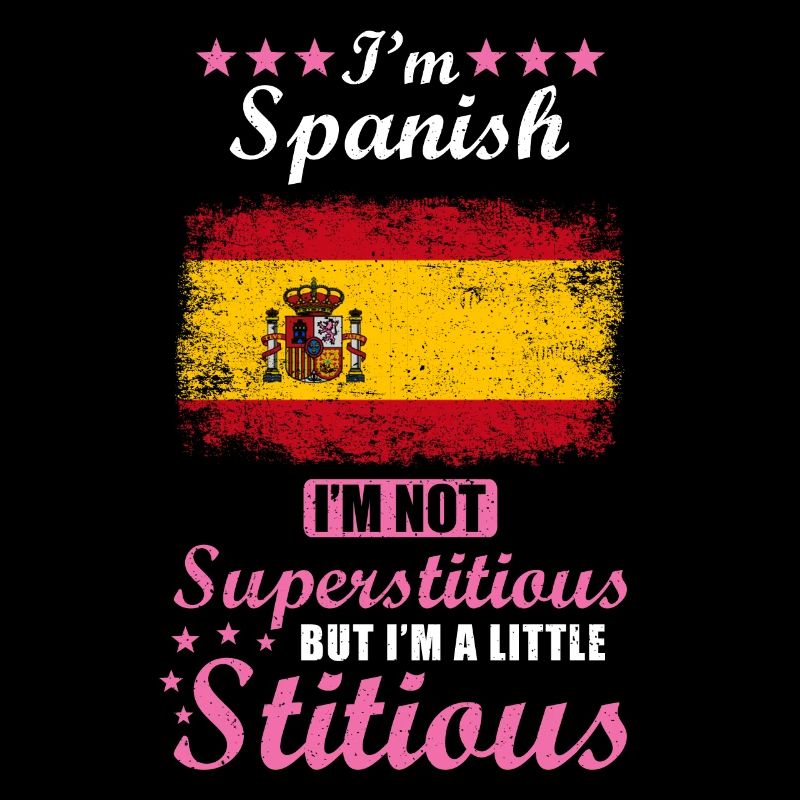 Spanierin Geschenk lustiger Spruch Spanien