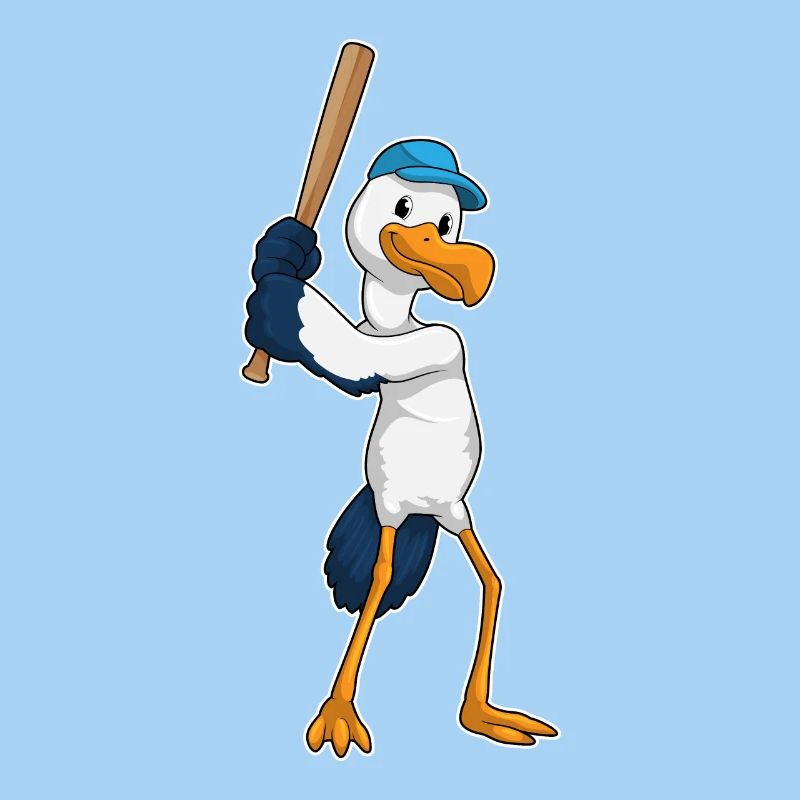 Storch Baseball Baseballschläger