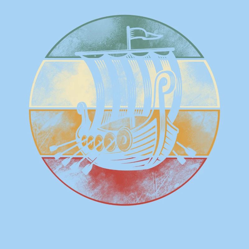 Wikinger Boot, Drachenboot Langschiff