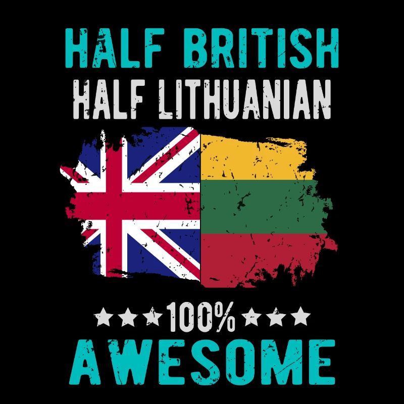 Half British Half Lithuanian