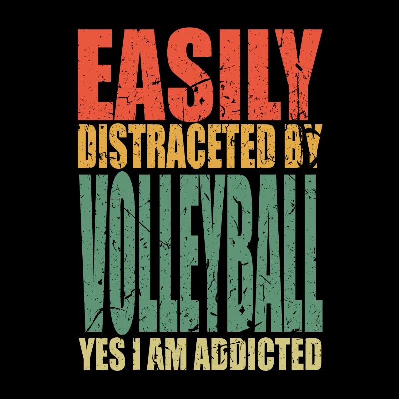 Volleyball Spruch lustig