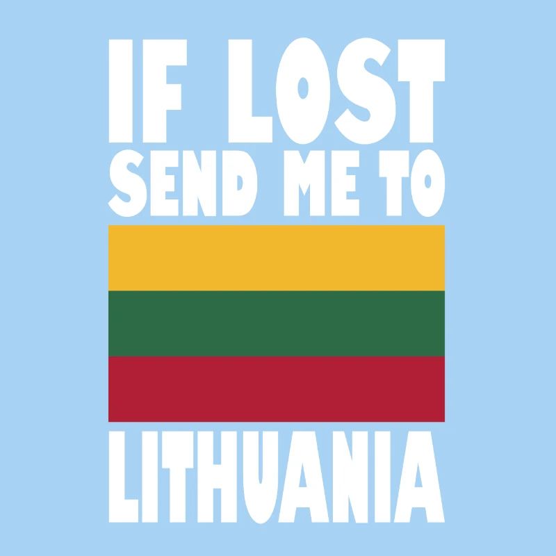 Lithuania Flag Saying