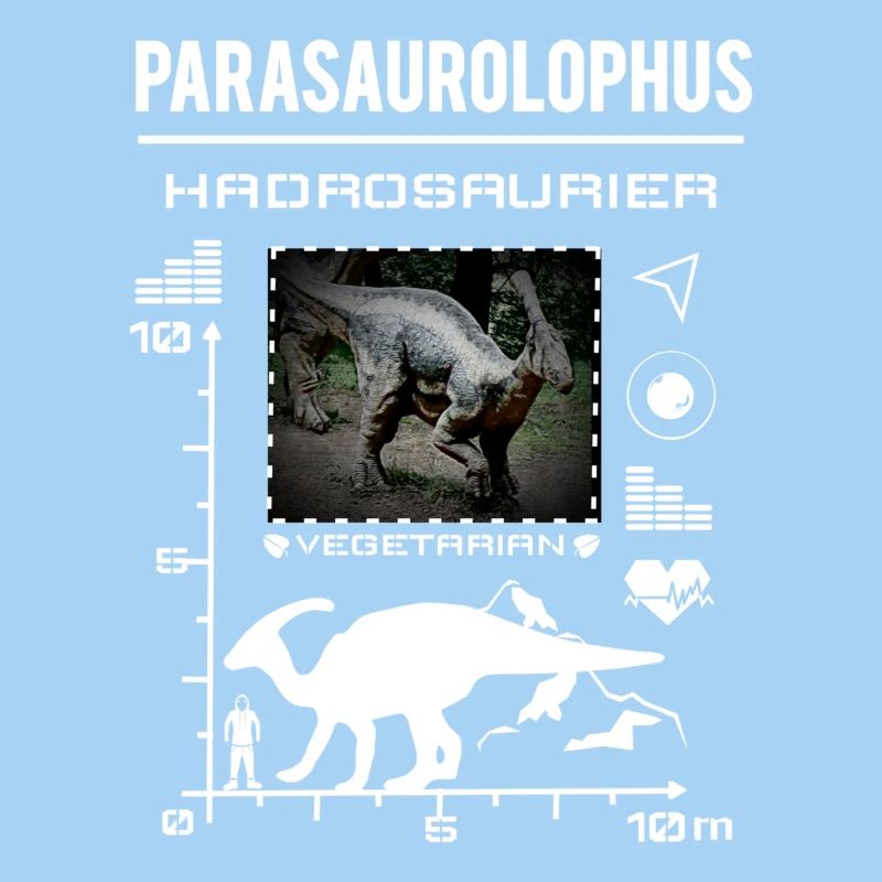 Parasaurolophus Dinosaur Type Data