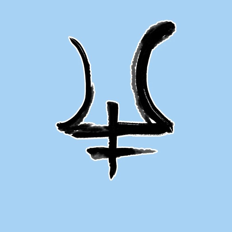 Neptun Astrologie Symbol