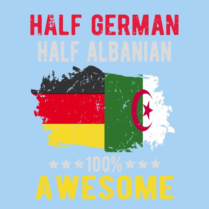 Moitié allemand moitié albanais