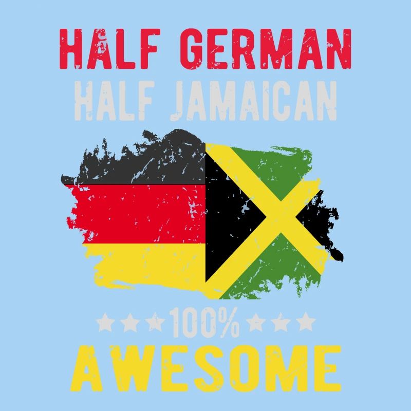 Half German Half Jamaican