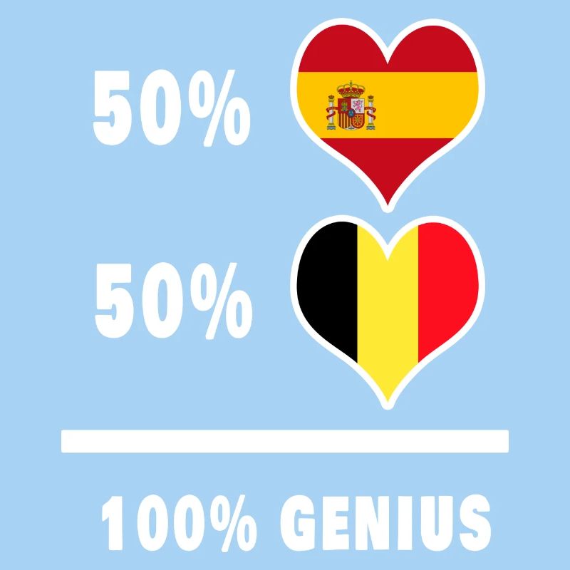 Belgien und Spanien brillant/Geschenk