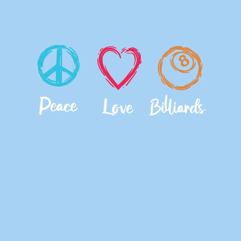 Peace Love Billard